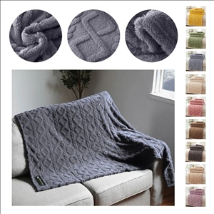 RPET Sherpa Fleece Blanket
